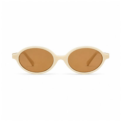 Adrien Solbrille - Beige Tea