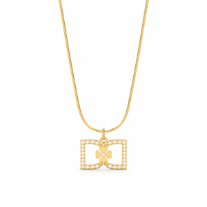 DD Halskette Diamanten - Gold