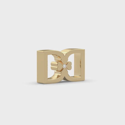 DD Earrings - Rose Gold