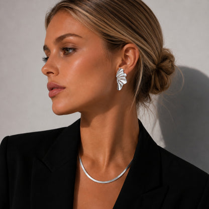 Zara Oorbellen - Zilver