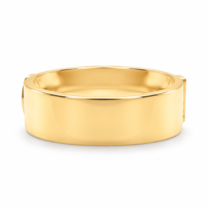 Signatur Diamantring - Gold