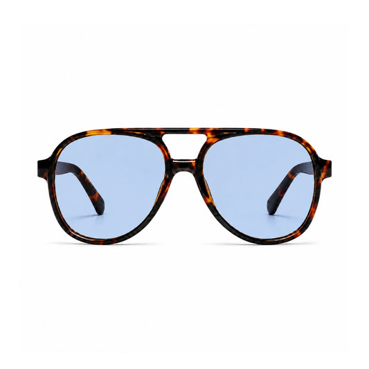 Sarena Sonnenbrille - Leopard Blau