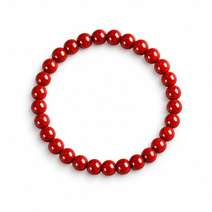 Rubi Perlenarmband – Rot / 10MM