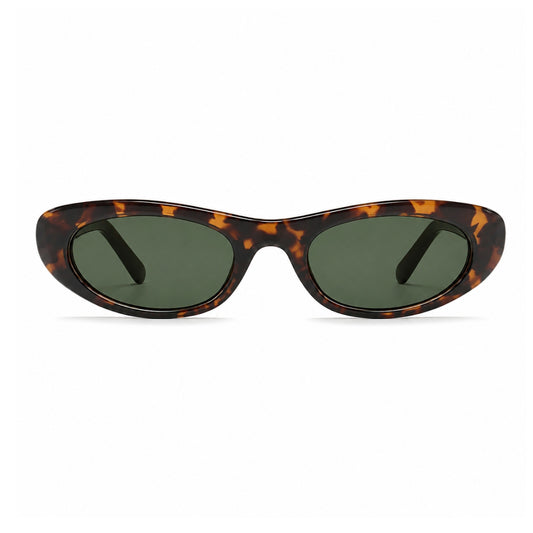 Suki Sonnenbrille - Leopard Grün