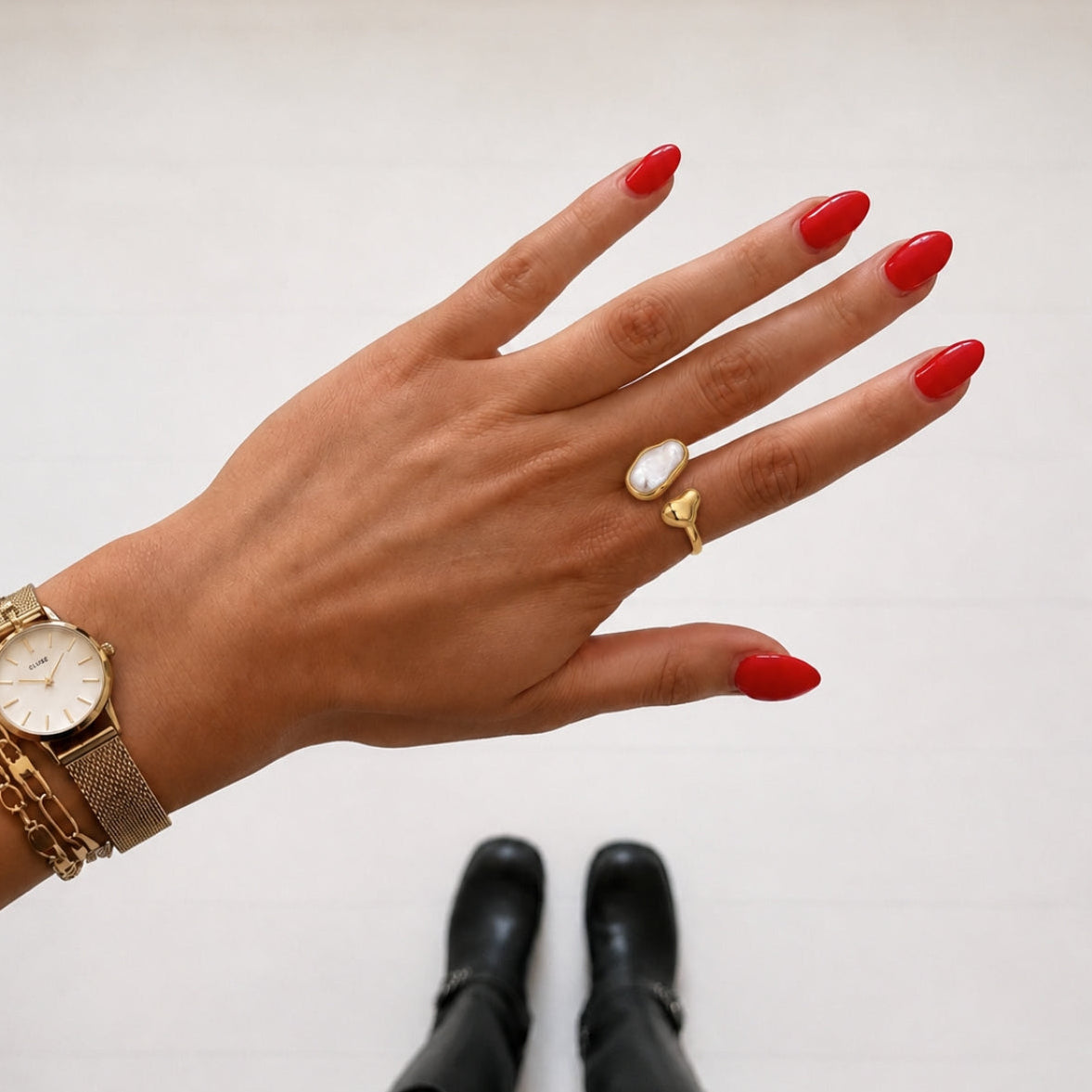 Nelia Perlenring – Gold