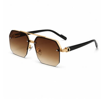Avero Sonnenbrille - Schwarz Gold Braun