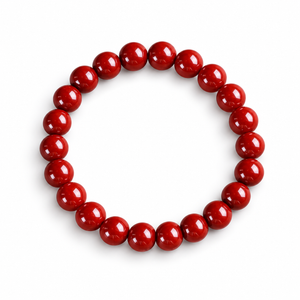 Rubi Perlenarmband – Rot / 6 MM