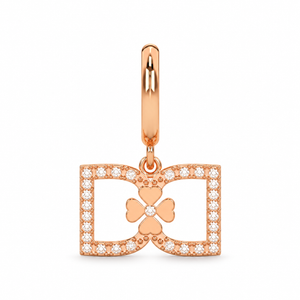 DD Creolen Diamant - Roségold